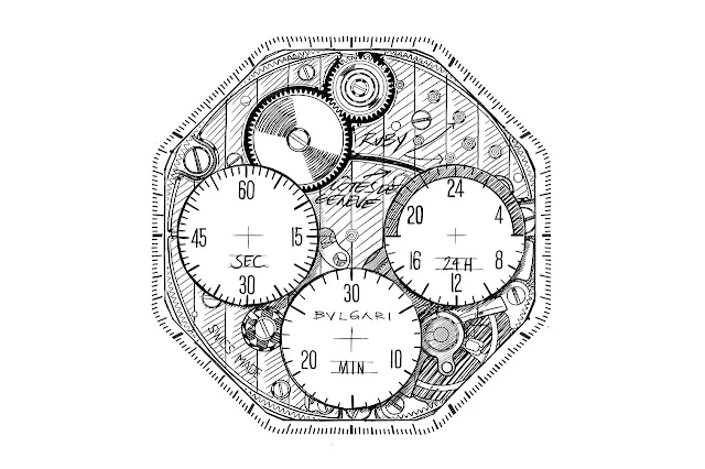 Octo Finissimo Chronograph GMT Sketch 104192