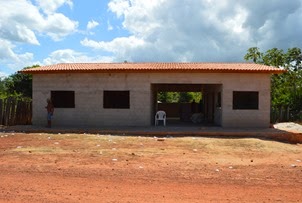 Escola Hélio Soares em fase de acabamento,  construída na atual gestão