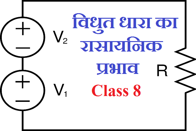 Vidyut Dhara ka rasayanik Prabhav class 12