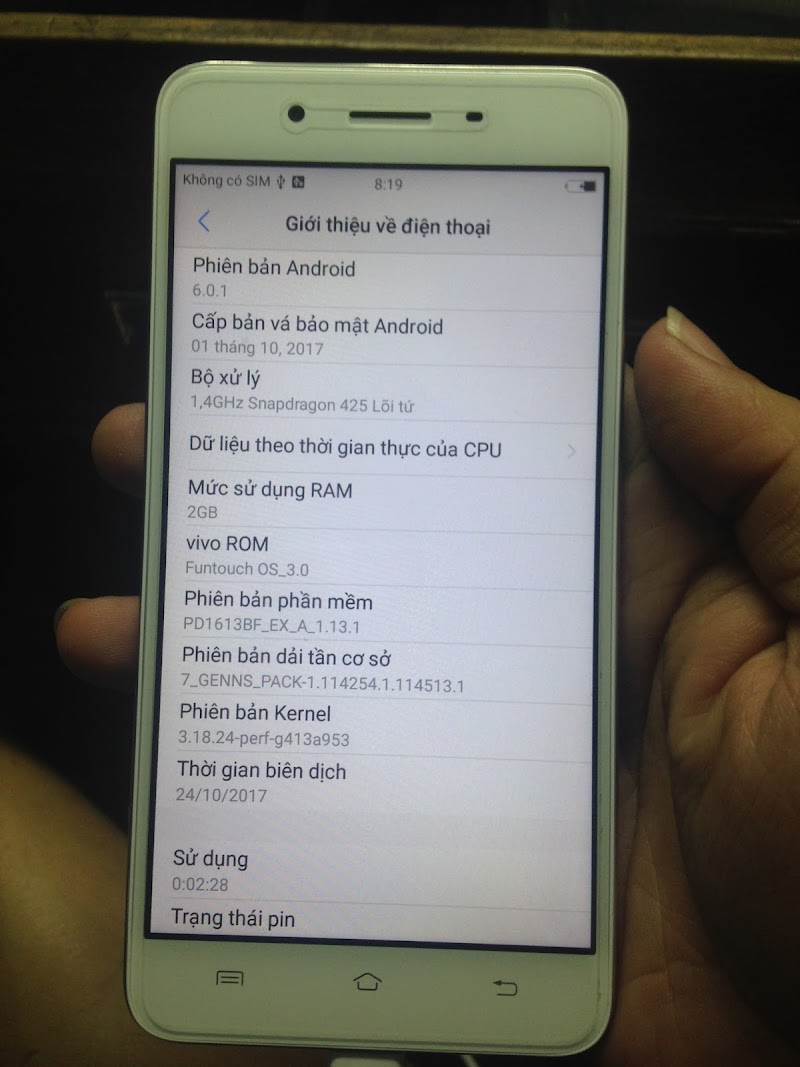  VIVO Y55S (PD1613BF) rom ok