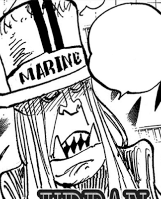 ワンピース 漫画 1108話 ウルバン中将 ONE PIECE Chapter 1108