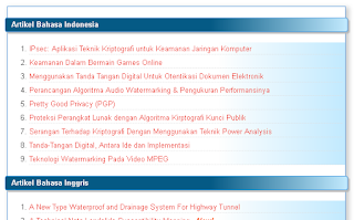 Cara Membuat Daftar Isi Blog Terbaru