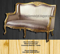 jual mebel sofa ukir jati jepara, french painted furniture indonesia indoor teak furniture 