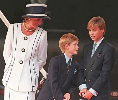 princess diana funeral william and harry. princess diana funeral william