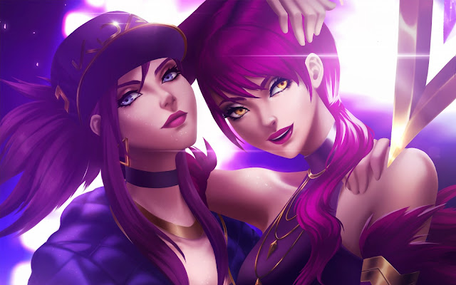 Akali and Evelynn League of Legends