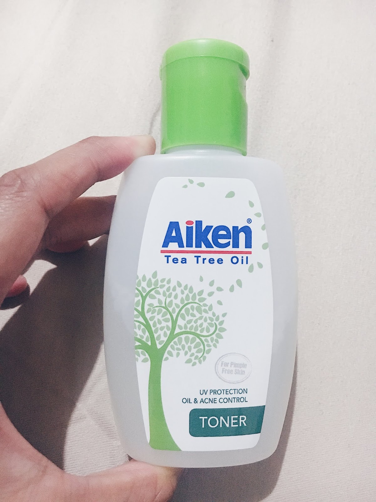 Skincare Review Aiken Tea Tree Oil Spot Away Pore Refining Toner Syafiqah