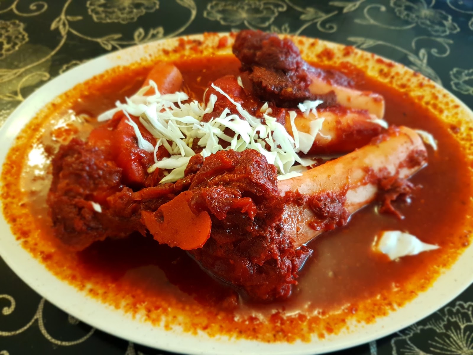 Resepi Masakan Kegemaran: Sup Tulang Merah Singapore