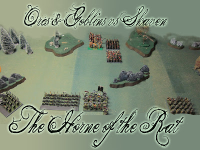 Orcs and Goblins versus Skaven Battle Report