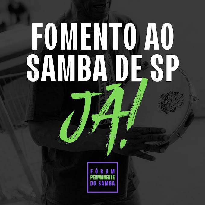 7 de Junho dia do  Protocolo do Fomento ao Samba em São Paulo.