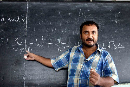 Anand kumar , A mathematician from Patna, Bihar 