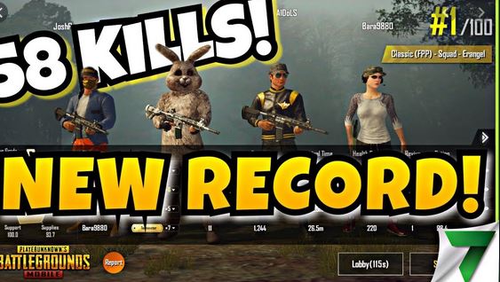 HIGHEST KILL in PUBG RECORD 59 KILLS 2021.