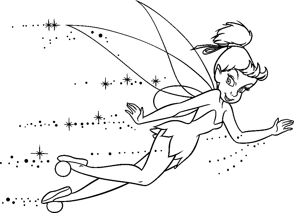 coloring pages tinkerbell - Coloring Pages Tinkerbell on Pinterest Disney Fairies 