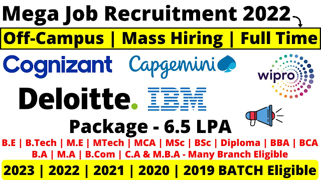 Wipro Freshers Recruitment 2023, 2022, 2021, 2020, 2019 Batch As Software Engineer Role