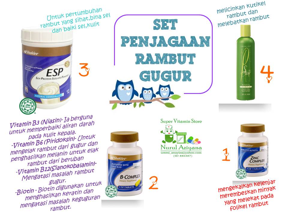 Set Penjagaan Rambut  Gugur Story of Health Beauty