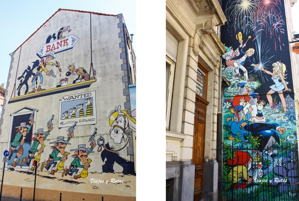 Murales de Cómics, Bruselas
