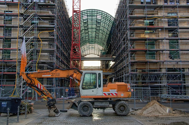 Baustelle Quartier am Leipzigerplatz, Leipziger Straße, Voßstraße, 10117 Berlin, 22.12.2013