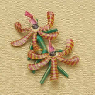 Orchid Brooch, Flower jewellery, Floral Jewellery