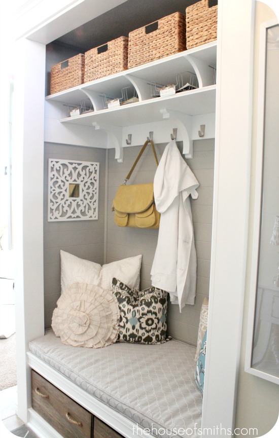 Project: Entryway Closet Makeover - The Reveal!