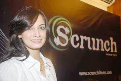 Dia Mirza Launch Scrunch Fitness Center Pictures