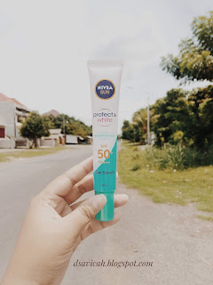 nivea protect & white oil control spf50+ pa+++ sun serum