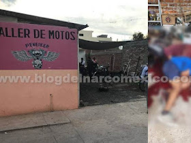 Imágenes de Terror: Nueva masacre en Guanajuato, Sicarios entraron a taller de motos en Salvatierra y ejecutaron a 7 personas