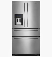 whirlpool 4 door refrigerators