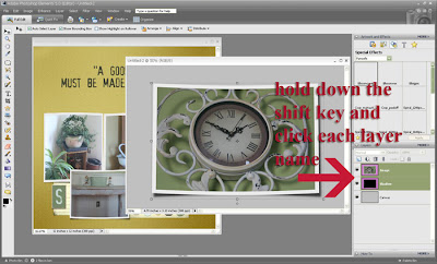 Digital Scrapbooking Tutorial Screenshot by Cammy Plummer for Everyday Digital Scrapbooking