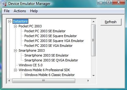 Device Emulator Manager