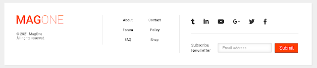 magone news and magazine blogger template footer