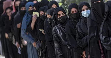 If you have to do a job, do it first. New ban on Afghan women