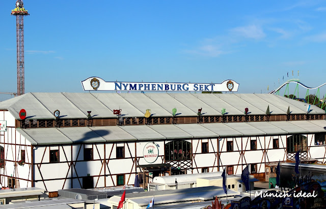 Carpa Nymphenburg Sekt en la Oktoberfest