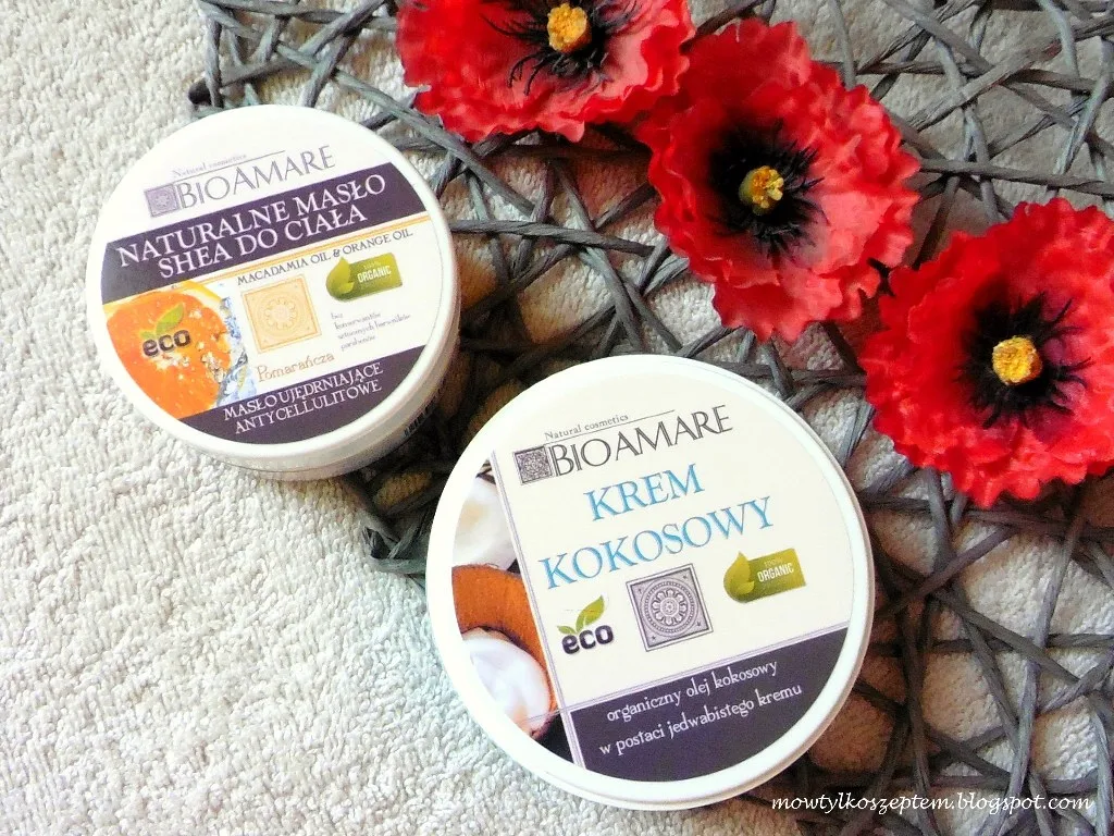 bioamare-naturalne-maslo-shea, bioamare-krem-kokosowy