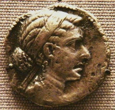 Coin issued by Cleopatra