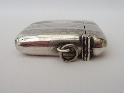 Antique Sterling Silver Vesta Case - Birmingham 1912