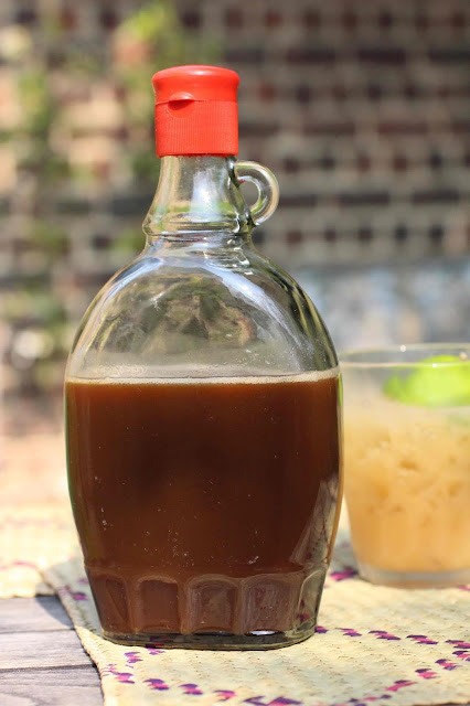 sirop mahaleb et amandes