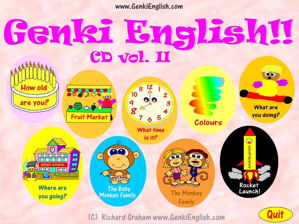 Genki English Primary School English Games and Songs + Teaching Guide ...