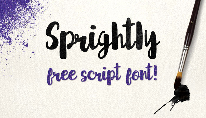 Sprightly Free Font