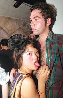 The only thing more unsanitary than this skank's tongue is, uh, Tila Tequila's tongue.