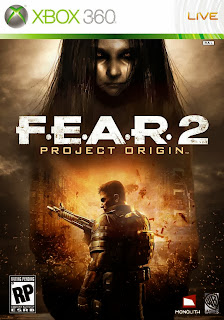 F.E.A.R. 2 project xbox 360 game dvd front cover