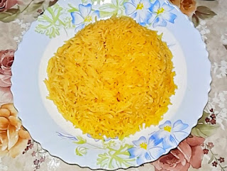 أرز المشاوي / الأرز المبهر / ارز أصفر / أكل المطاعم