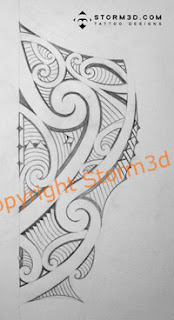 maori leg tatoo images side