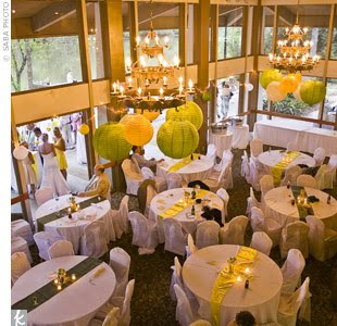 For  more green use yellow accents, table yellow runner you napkins wedding for table can runners, and