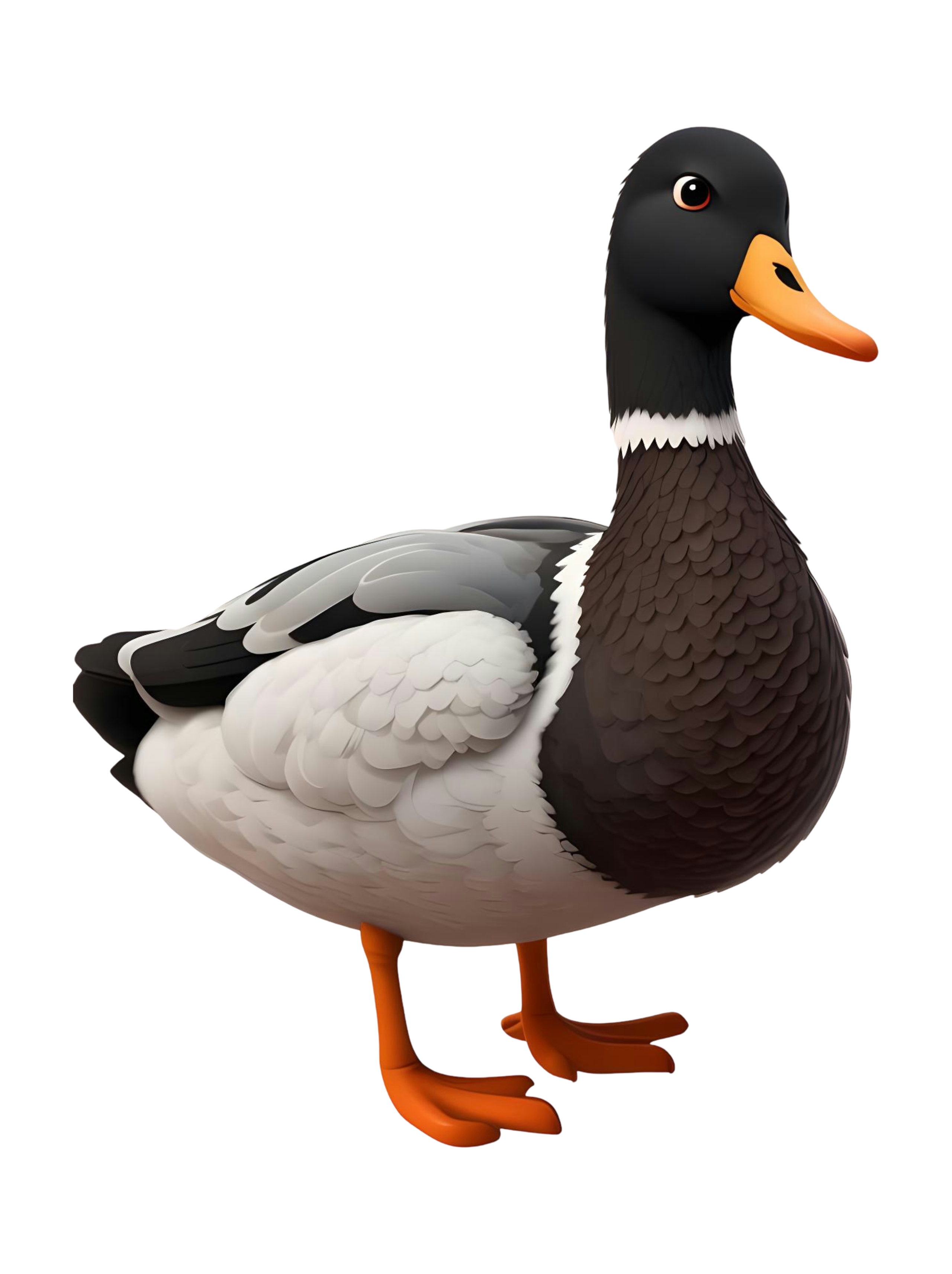 Duck cartoon design