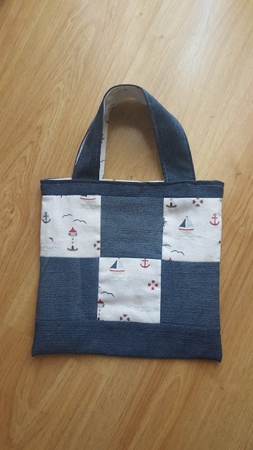 Small Summer Bag (upcycled jeans part 2)