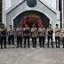 Polres Garut Lakukan Pengamanan Gereja dalam Rangka OPS Lilin Lodaya