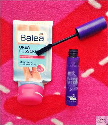 Essence get big lashes, Balea urea krema za stopala