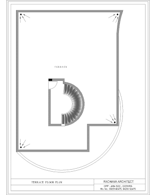 Duplex House Plan and Elevation