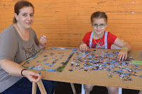 Campeonato de puzles en el colegio Arteagabeitia