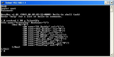 Mengubah Hak Akses Telnet Router f660 Indihome