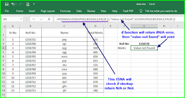 #N/A Error with VLOOKUP excel function